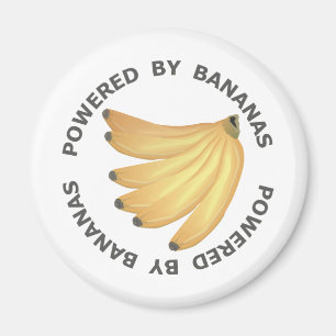 Angetrieben durch Bananen Magnet