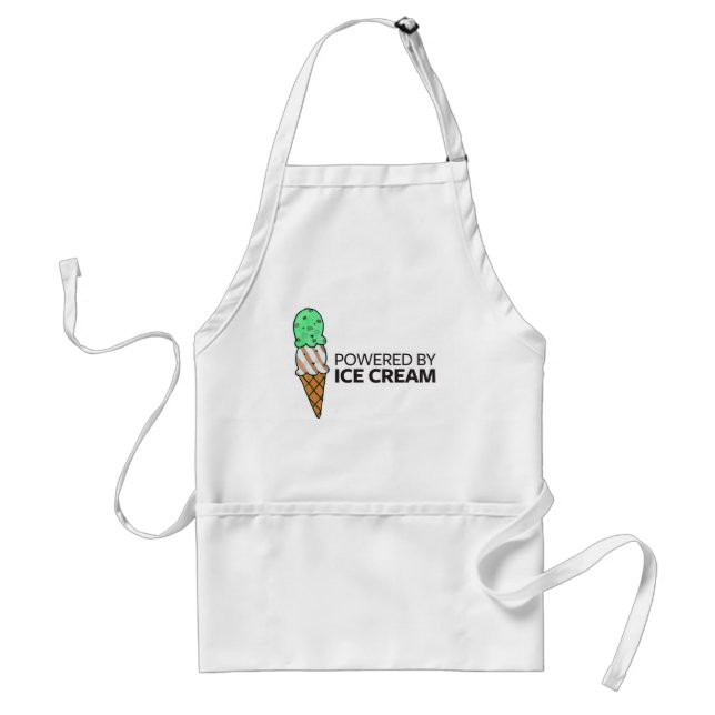 Angetrieben durch Eiscreme Schürze (Vorne)