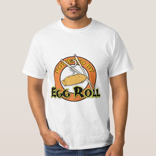 Angetrieben durch Frühlingsrolle T-Shirt (Vorderseite)