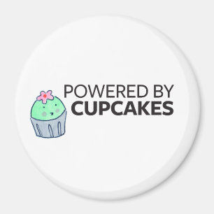Angetrieben durch kleine Kuchen Magnet