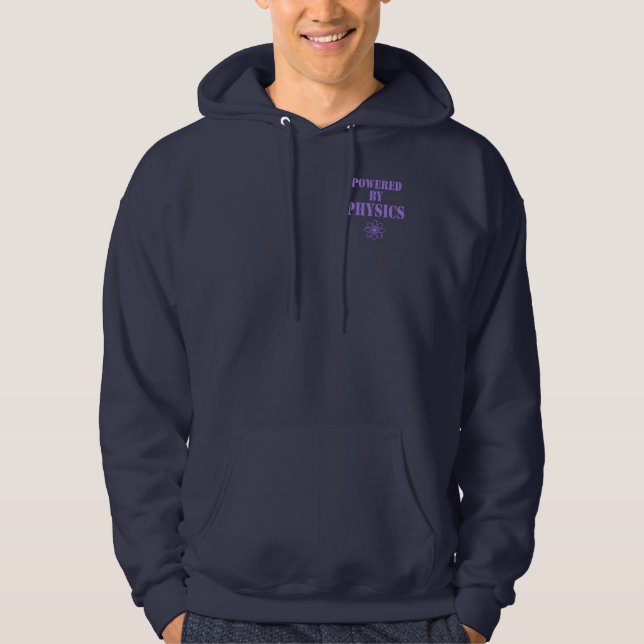 Angetrieben durch PhysikHoodie Hoodie (Vorderseite)