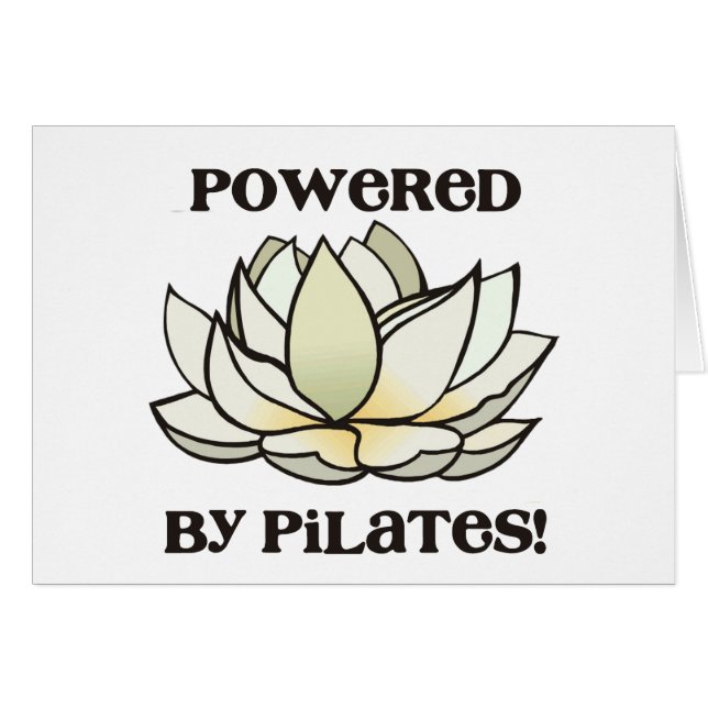 Angetrieben durch Pilates Lotus (Vorderseite (Horizontal))