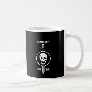 Angetrieben durch reines Übel Kaffeetasse