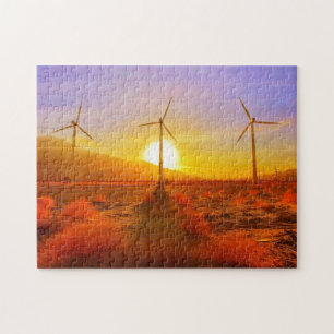 Angetrieben durch Wind