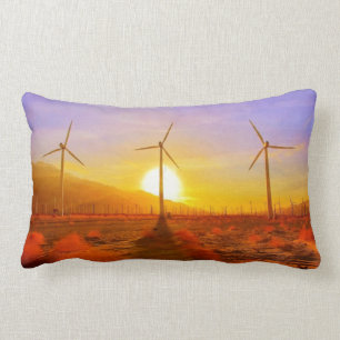 Angetrieben durch Wind Lendenkissen