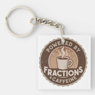 Angetrieben von Brüchen und Koffein Schlüsselanhänger