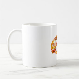 Angetrieben von Candy Lustige Halloween-Typografie Kaffeetasse