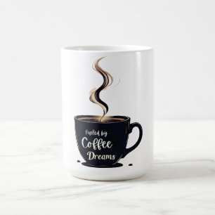 Angetrieben von Coffee Dreams Studententasse Kaffeetasse
