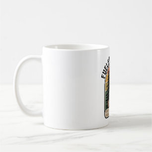 Angetrieben von Coffee Retro Camp  Kaffeetasse