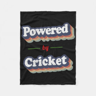 Angetrieben von Cricket Fleecedecke