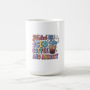 Angetrieben von Eiskaffee und Angst Süßer Geist Kaffeetasse