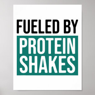 Angetrieben von Eiweiß-Shakes1 Poster