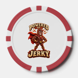 Angetrieben von Jerky Superhero Pokerchips