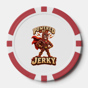 Angetrieben von Jerky Superhero Pokerchips