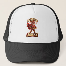 Angetrieben von Jerky Superhero Truckerkappe