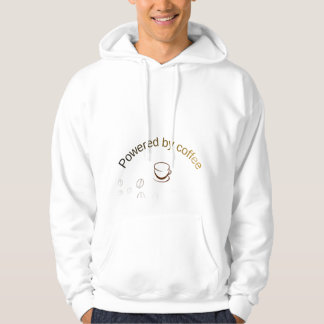 Angetrieben von Kaffee – Lustiges Kaffee-Liebhaber Hoodie