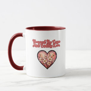 Angetrieben von Kaffee und Endloser Liebe Mutters  Tasse