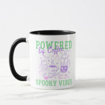 Angetrieben von Kaffee und gruseligen Vibes Hallow