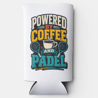 Angetrieben von Kaffee und Padel Retro-Sport Selters Dosenkühler
