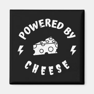 Angetrieben von Käse Magnet