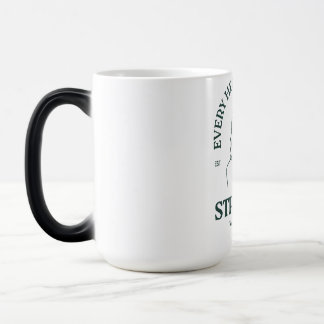 Angetrieben von Koffein & Herzschlägen Verwandlungstasse