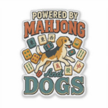 Angetrieben von Mahjong & Beagles: Pixel Art Hunde