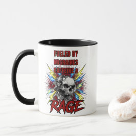 Angetrieben von Migräne, purem flüssigem Wutrausch Tasse