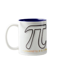 Angetrieben von Pi & Kaffeetasse – Minimalistische