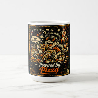 Angetrieben von Pizza – Humor über Nahrung als Tre Kaffeetasse