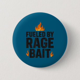 Angetrieben von Rage Bait Lustiger Meme Internet Z Button