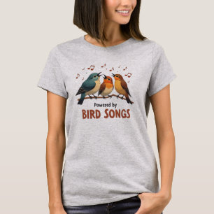 Angetrieben von Vogelsongs T-Shirt