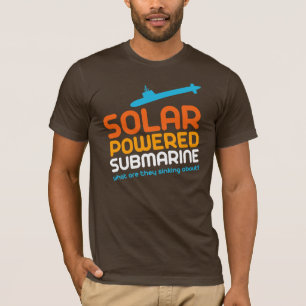 Angetriebenes Solarunterseeboot T-Shirt