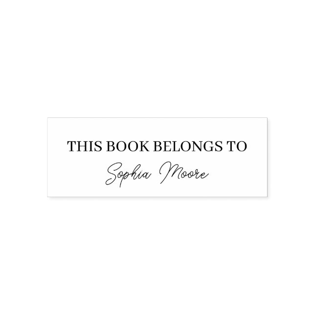 Angewohnt aus der Bibliothek des Skripts trendy mo Permastempel (Design)