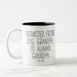 Angewohnt für den menschlichen Großvater Funny gef Zweifarbige Tasse