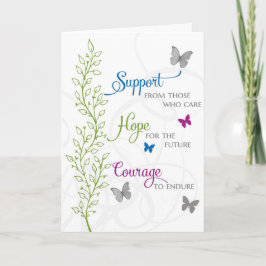 Angewohnt für SBTF 2018-Hope Courage Karte