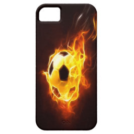 Angezündeter Fußball iPhone 5 Kasten Case-Mate iPhone Hülle