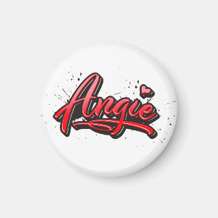 Angie Heart Splash Magnet