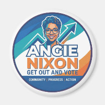 Angie Nixon Get Out and Vote | Community Progress