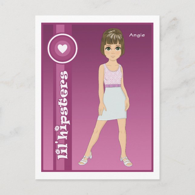 Angie Postkarte (Vorderseite)