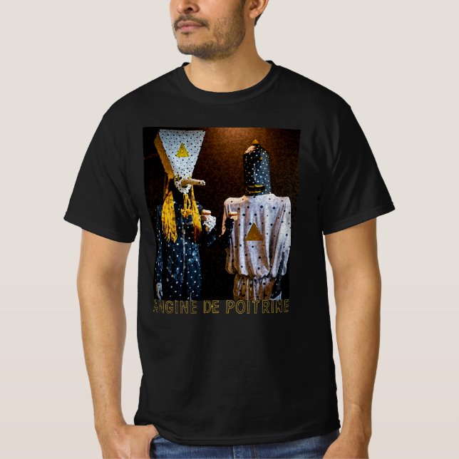 Angine de Poitrine Quebec Canada Rock Mantra Band T-Shirt (Vorderseite)