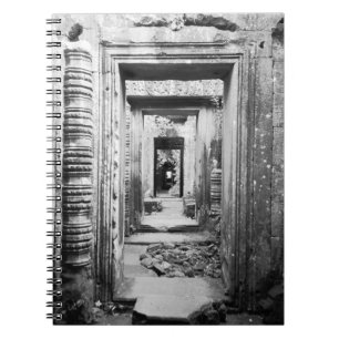 Angkor Kambodscha, Eingänge Preah Khan Notizblock