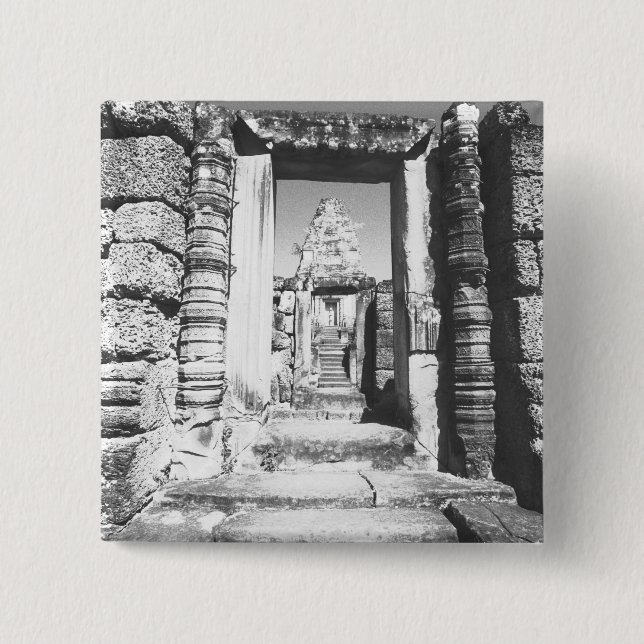 Angkor Kambodscha, Prärup-Tempel Button (Vorderseite)