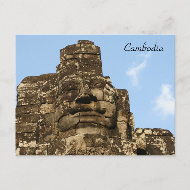 Angkor Postkarte (Vorderseite)