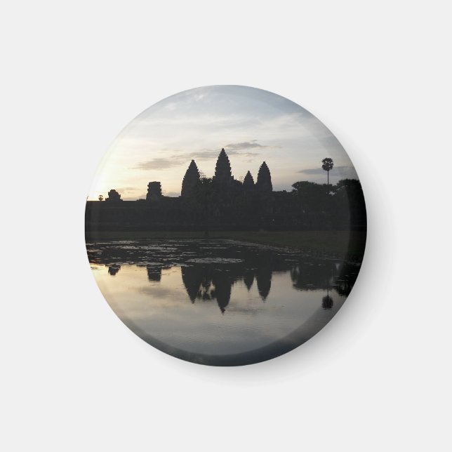 Angkor-Sonnenreflexion Magnet (Vorne)