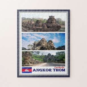 Angkor Thom - Kambodscha - Mosaik -