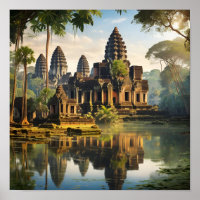 Angkor Wat, alter Khmer-Tempel