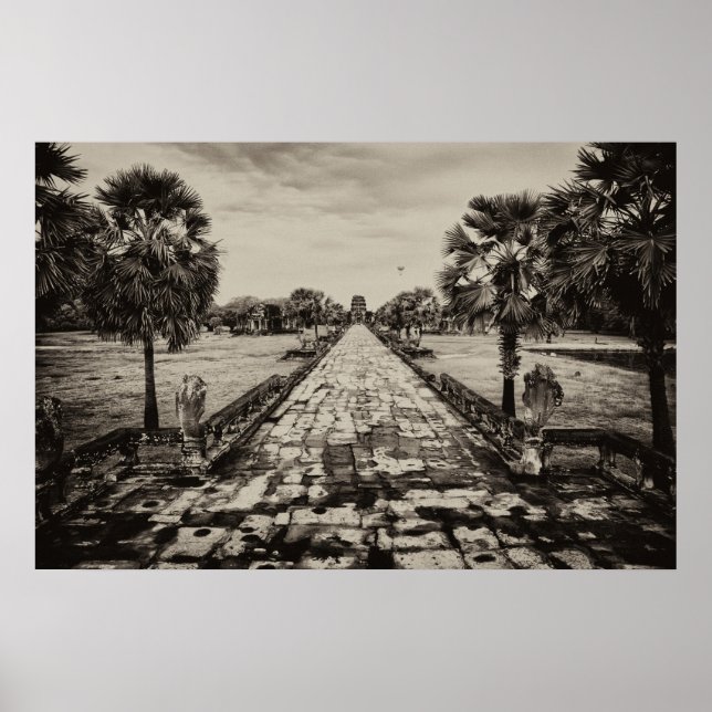 Angkor Wat Causeway Poster (Vorne)