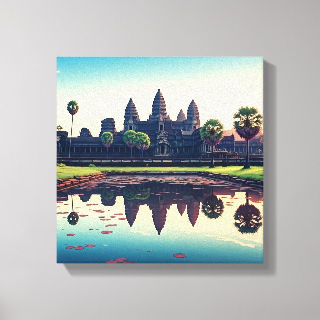 Angkor Wat Kambodscha Leinwanddruck (Vorderseite)