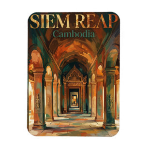 Angkor Wat Kambodscha Magnet
