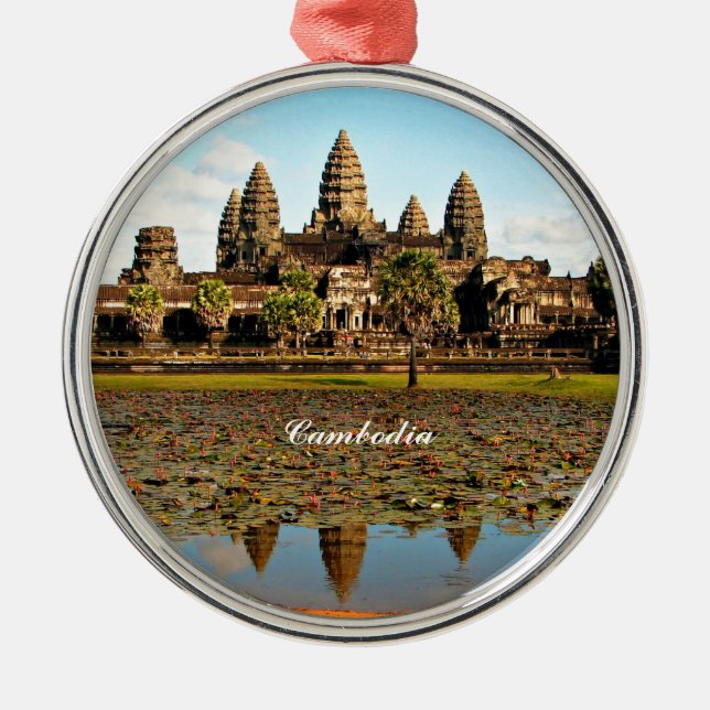 Angkor Wat, Kambodscha Ornament Aus Metall (Vorne)